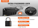 Truck Bed Storage Lockable Swing Case with Password Padlock, 6.6 Gal/25 L ABS Wheel Well Tool V952-KCLJGFORDF150N5OTV0