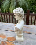 Angelo Bust Statue 26x43cm V637-E652010