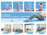 Workout Set Breathing Trainer,6 Tube Resistance Bands& 8-Tube Elastic Pedal Puller Resistance Band V1337-74-XXOQ-KXFB