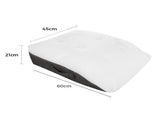 Dreamz Memory Foam Leg Elevation Pillow Bed Wedge Improve Circulation Support PILO1026-AU