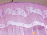 Round Canopy Lace Princess Style Mosquito Net Bed Curtain for Children Bed V1294-YM0901-JY25244-02
