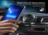 CHOETECH T204-F 15W Magnetic Car Charger Holder with LED Light V28-ELECHOT204F