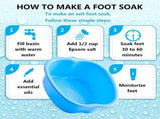 Large Foot Bath Bowl Thickened Solid Plastic Foot Basin Soaking Basin Foot Bath Foot Bath Foot V1237-ZY-203-3762