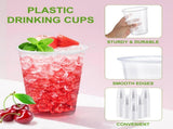 1200x 9oz Premium Plastic Clear Cups Extra Strong PET BPA Free V563-CP0904-40-1BOX