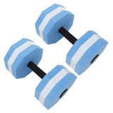 2Pcs High Density EVA Foam Dumbbell Set Aquatic Exercise Dumbbells for Men Women Indoor Swimming V1294-YM0521-3111230070812