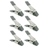 Clip 6 PCS for Canvas Heavy Duty Muslin Spring Clamps Wood Working Clips Backdrops Metal V1369-AZ3-W-20065