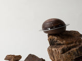 Rotating Perpetual Calendar Vintage Wooden Desk Ornament Solid Black Walnut Handcrafted Portable V1237-ZY-924-405