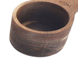 4PCS Cups Set Clear Scale Comfortable Handle Rounded Edges Stackable Handcrafted Wood V1294-YM0901-3118240098011