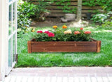 Large Rectangular Wooden Planters Garden Outdoor Flower Plant Herbs Pot Boxes V767-XJJ350