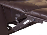 32 Seater Recliner Sofa In Faux Leather Lounge Couch in Brown V43-SET-FAN-3+2-BR