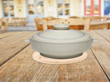 6Pcs Beige Bamboo Placemat Anti-Scalding Pot Mat with Rustic Design for Home V1369-AZ3-W-20256