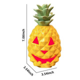 Mercury Glass Pineapple Lamp, Pineapple Decorations Lights Battery Operated LED Night Light, Glass V1369-AZ3-W-22127