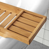 Bamboo Bath Caddy, Tray,Organiser Natural V178-85048