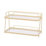 2 Tier Bathroom Countertop Counter Standing Rack Cosmetic Holder Storage Shelf Cosmetic V1294-YM0706-3117230205211