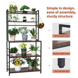Versatile 5 Tier Kitchen Storage Shelf Stylish and Functional Bakers Rack V767-JJ-ZZ639-V1