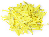 100Pcs Sheep Ear Tag Double Folded Yellow Integrated Number Animal Identification Card V1294-YM0718-3111200303711