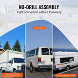 3-Bar Van Roof Ladder Rack Adjustable 56.3"-61.4" for Full-Size Vans V952-XSHCH474837508SG0V0