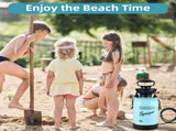 Portable for Camping with 7 Spray Modes, Hand Press Camping with Removable Hose and V1107-132-03155