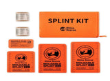 emergency splint kit, moldable splints, first aid splint, immobilization support, outdoor first aid, V1102-108-22643-RED-SET