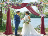 Heavy Duty Square Wedding Arch Wooden Backdrop Stand Balloon Floral Arch Frame V767-HQ-XJ122-V2