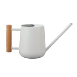 Watering Can 900ml Stainless Steel Long Spout Wooden Handle Elegant Flower Watering Pot for Garden V1294-YM0706-3111230174011