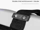 Blue Hard Shell Fishing Rod Bag - ABS Waterproof Tackle Case 50cm - Portable Travel Storage for Lure V888-ELOSUNG56778