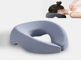 GREY Soft O-shaped/U-shaped Face Pillow for Beauty Salons/Spa Massage, Ergonomic Face Pillow, V1102-OXZT002