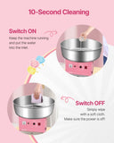 VEVOR Electric Cotton Candy Machine, 1000W Commercial Candy Floss Maker with 52cm Stainless Steel V952-TSDRMHTJFSWGMOD1VV3