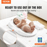 VEVOR Baby Scale Digital Infant Scale with Measuring Tape Hold & Tare Function V952-DZYECDZYECABYSLXXV9