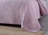 100% Cotton Embossed Lavender Bloom Haven Coverlet Bedspread Set V745-MMPAC061124Q13U