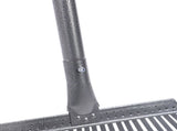 Garden Rake Wide Leaf Rake for Shrub with 25 Tines Yard Thatching Rake with Adjustable Handle for V1294-YM0901-3111240320811