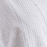 Jason 240GSM Waffle Polyester Cotton Kimono White V442-WAM-BATHROBE-240GSMWAFFLE-WHITE-L