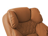 Levede Gaming Chair Office Computer Brown No Footrest OF1037-BR-NOP