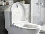 Cefito Electric Bidet Toilet Seat Washing Without Power Heated D-Shape Air Dryer BIDET-ELEC-S003-WH