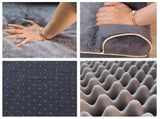 Large PawfectFriend Orthopedic Dog Bed 3-Side Comfort Bolster Padded Calming Mattress Bed with V571-644161314516