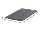 Giselle 8cm Memory Foam Mattress Topper Gel Dual Layer Foam Bamboo Single MATTRESS-TOP-DL-8-S
