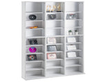 Media Storage Cabinet, 9-layer DVD Shelf Holds up to 756 CDs, Adjustable CD Shelves 27 Compartments, V952-DVDCDCCJKFS26LT9HV0