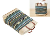 Laundry Basket Grocery Bag Jute Large Capacity Dirty Clothes Storage Basket Bucket for Home Colorful V1294-YM0703-3117230008213