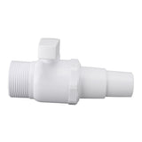2 Way Ball Valve PVC Pool Ball Valve Replacement for Hayward SP0729 Econoline Above Ground Pool Pump V1294-YM0901-3111240102111