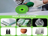 4-1/2" Tile Cutting Disc for Angle Grinder, Porcelain/Glass/Ceramic//Marble, 7/8" Arbor-6 Pack V1192-AZ-W-20914