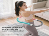 Flexible Hula Hoop with PVC Spring Design for Core Strength Waist Toning Ideal for Home Fitness V888-ELOSUNG43417