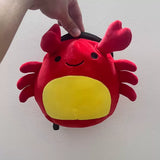 Red Crab Chalk Bag Rock Climbing Chalk Bag Suitable Bouldering Gym Indoor & Outdoor Climbing with V1261-REDCRAB001