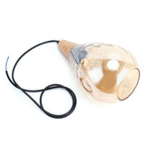 E27 Glass Pendant Light Holder Modern Hanging Light Socket Without Bulb 16cm Living Room Decor 220V V1294-YM0901-3119210109911