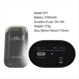 Smart Automatic Guitar Tuner, Full-Color LCD Screen - Metronome & String Winder for Electric V1192-AZ-W-22283