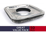 Gas stove protectors - Gas burner protectors - Aluminum foil gas stove - Gas stove foil - Kitchen V1189-WXF-260203-00538