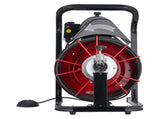 Drain Cleaner Machine 15m x 8mm, Auto Feed Sewer Snake Auger with 4 Cutters & Air-activated Foot V952-ZDJJKLSGDSTJWYRCQ002V3