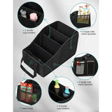Car Multi-Compartment Organizer Non-Slip & Spacious, 4-Section Storage for a Tidy Interior V1232-HBXSNX006