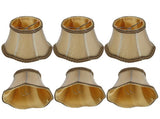 6Pcs Household Fabric Lampshade Table Lamp Cover Accessory for E14 Chandelier Wall Light V1294-YM0901-3119200093911