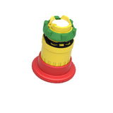 Schneider Electric Emergency Stop Mushroom Push Button Head, Yellow V1202-V1-SCDZB5AS844