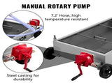 Low Profile Oil Drain Pan Truck Drain Pan 57 L with Pump Hose Casters V952-QCPYP15JLSYYLBYC1V0